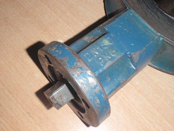 Затвор бывший в употреблении ПРУ-9 DN150 Ду150 Ру6 +150С