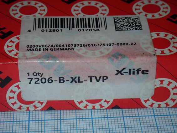 Подшипник FAG 7206-B-XL-TVP X-life MADE IN GERMANY