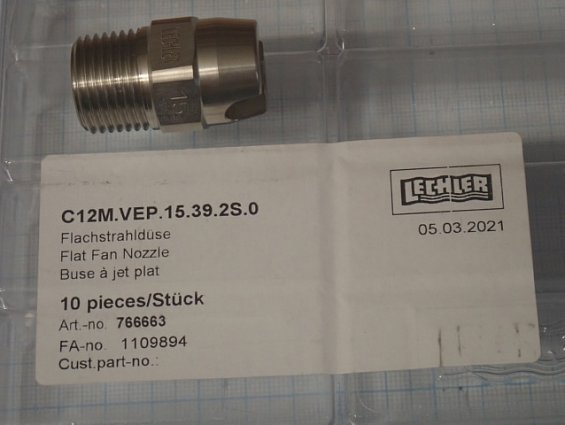 Форсунка LECHLER C12M.VEP.15.39.2S.0 766663