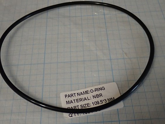 Кольцо O-Ring BS4518 1095-30 NBR Black 109.5х3mm