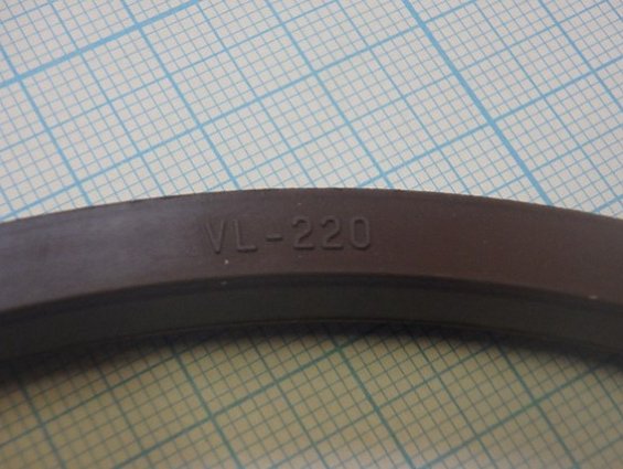 Уплотнение V-Seal VL-220 fkm VA-Ring защиты от пыли грязи атмосферных осадков