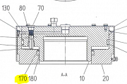 ШЛИЦЕВОЕ КОЛЬЦО KAHL K6454-0983 0170 NUTRING пресса гранулятора сухого жома KAHL PRESSE 39-1000