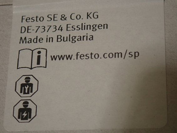 Датчик давления FESTO SDE3-D6S-B-HQ4-2P-M8-G Mat.-Nr.: 539679