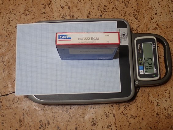 Подшипник SKF NU 222 ECM 18-MADE IN GERMANY