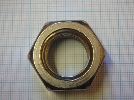 Гайка M24 A2-70 SS304 AISI304 DIN934 ГОСТ5915-70 ГОСТ5927-70 ISO4032 из нержавеющей стали шестигранн