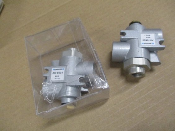 Пневмоклапан блокирующий UNIVER AM-5503 am5503 G3/8 D9.5mm blocking valve