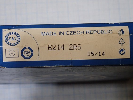 Подшипник ZKL 6214 2RS MADE IN CZECH REPUBLIC