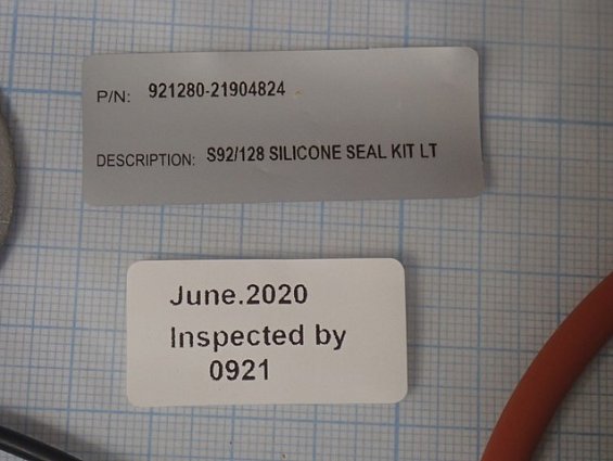 Ремкомплект Bray 921280-21904824 S92/128 SILICONE SEAL KIT LT