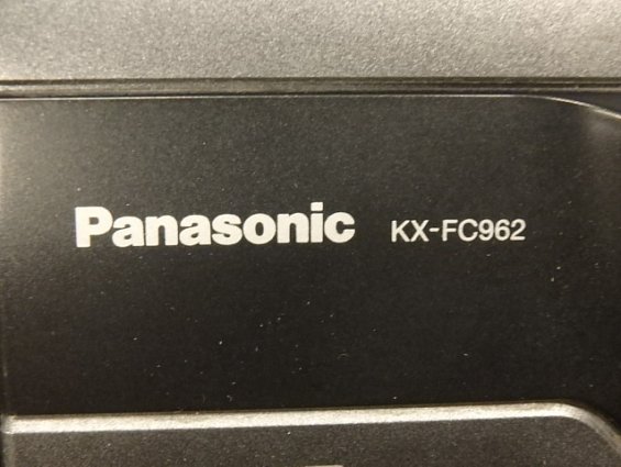 Факсимильный Аппарат Panasonic KX-FC962RU 220-240В 50/60Гц 1.2А Сделано в Малазии БЫВШИЙ В УПОТРЕБЛЕ