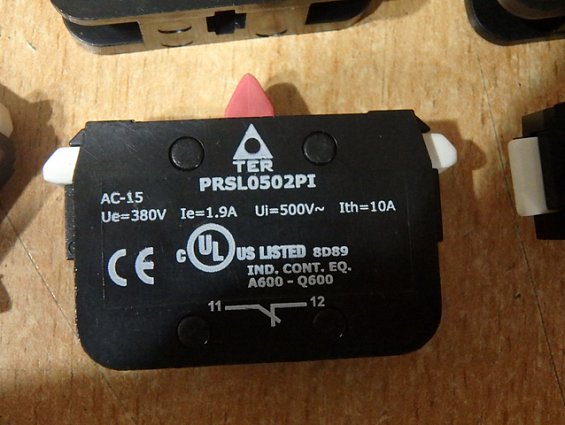 Микропереключатель контактный блок TER PRSL0502PI