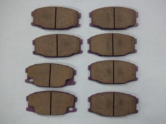 Колодки тормозные дисковые передние PN3407 Nibk автомобиля mitsubishi canter шасси FE567b 8шт