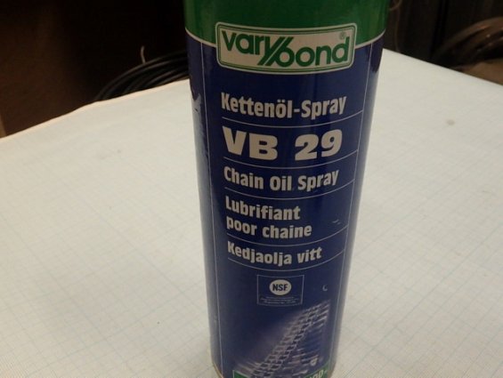 Спрей-масло для цепей ITW Varybond VB29 500ml 500мл 129171VAR превосходно подходит для автомобильной