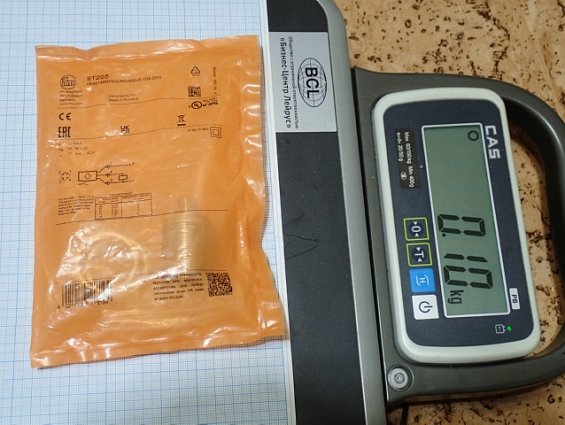 Индуктивный датчик ifm IIT205 IIB3014BBPKG/M/V4A/US-104-DPS Made in Romania