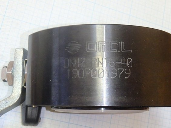 Кран omal dn40 vm108f00cab0b0nnv00b шаровый шаровой pn16-40 pmax=40bar