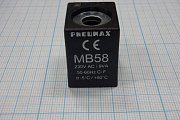 Катушка электромагнитная соленоид mb58 МВ58 230V 220V 50-60hz -5С +50С ПНЕВМАКС PNEUMAX