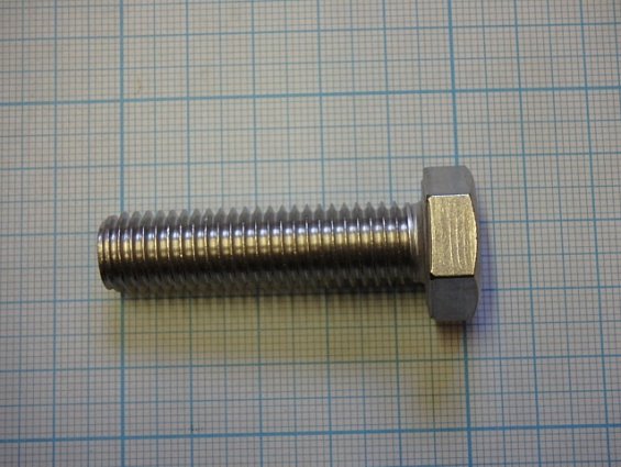 Болт М12х45 A2-70 DIN933 ГОСТ7798 ГОСТ7805-70 ISO4017 из нержавеющей стали c шестигранной головкой п