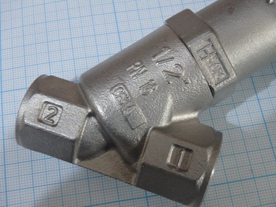 Резьбовой клапан с пневмоуправлением asco e290a393 NC DN15 G1/2" 16bar -10C...+184C 4-10bar