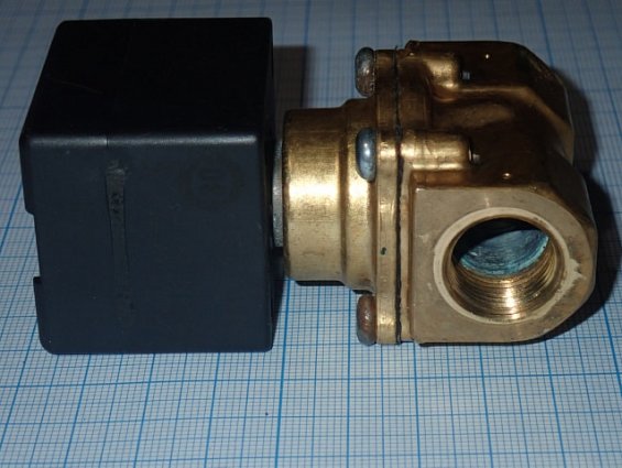 Электромагнитный клапан ASCO SCG238A044 WATER 0-10bar 3/8 230/60 220/50 6W 406325-117 БЫВШИЙ В УПОТР