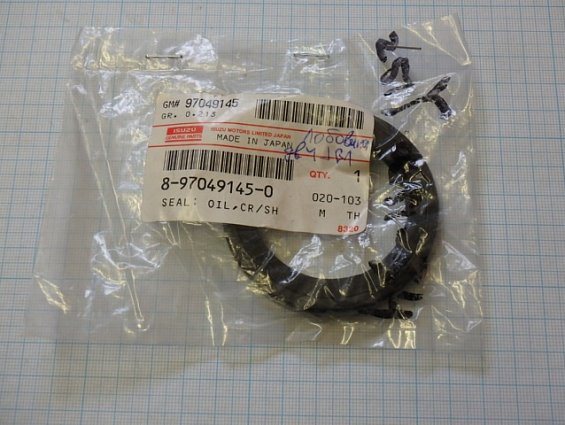 Сальник лобовины двигателя 4JB1 8-97049145-0 для автомобиля ISUZU ELF Шасси NKR55E, NHR55E