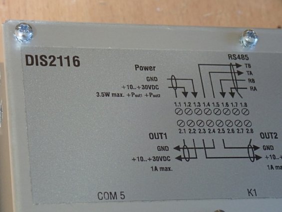 Весовой индикатор HBM DIS2116