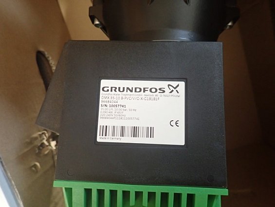 Насос GRUNDFOS 96684044 DMX-35-10 B-PVC/V/G-X-G1B1B1F 35.00 L/h 10.00bar 50Hz 0.090kW