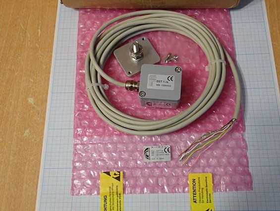 Датчик вибрации bach-messtechnik bst1-ra 100mm/s BST-1-100mm/s-1.00 00550503 4...20mA