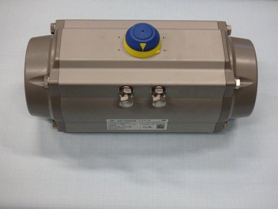 Пневмопривод AIR TORQUE at501U-D-A F10+F12-N-27DS 8bar 624Nm -40C+80C G1/4" двойной квадрат 27мм вес