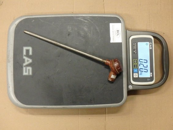 Термопара ТХК 0179 (без крепления) 1987г.в.длина измерительной части 385мм диаметр 10мм.цена товара