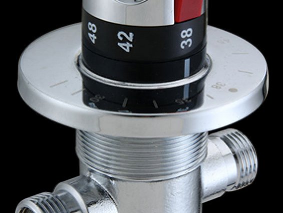 Автоматический термостатический смеситель KR533 12D, встроенные фильтр и обратные клапаны