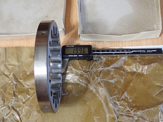 Плашка G4" Ф160х20mm резьба четыре дюйма