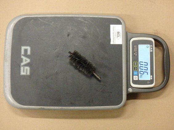 Щетка-ерш стальной Д45х95х145х3.0х0.3мм D45х95х145х3.0х0.3mm диаметр-Ф45мм длина ворса-95мм