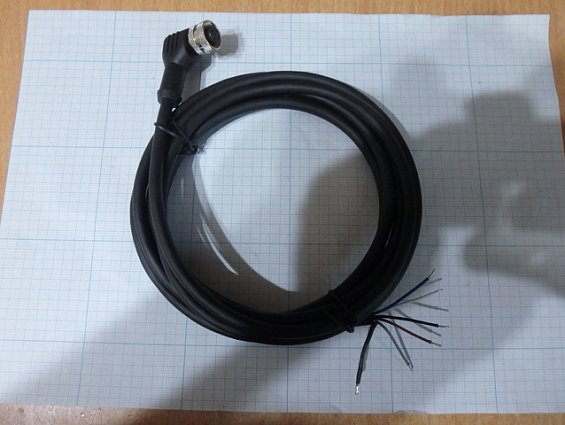 Кабель Aventics R419800109 m12 5-конт connecting cable m12-ed02-L2.5m длина кабеля 2.5m
