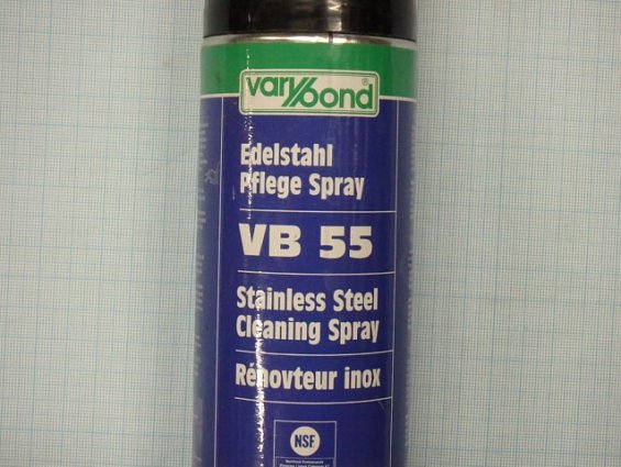 Спрей для нержавеющей стали ITW Varybond VB55 500ml 500мл 155171VAR Годен до 09.2017г пена для ухода