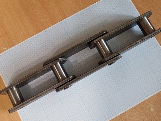 Цепь t=125-3зв Секция С224-125-3 М224-125-3 ГОСТ588-1 3-звена шаг-125мм