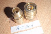 Пневморозетка RINO NW5.5 MAFA 16021101 соединительная БРС Brass Air-Quick