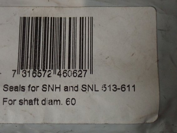 Уплотнение корпуса SKF TSN513L Seals for SNH and SNL 513-611 For shaft diam.60 комплект