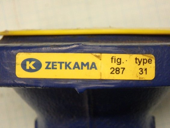 Клапан обратный чугунный фланцевый V287-040 DN40 PN16 EN-JL1040 серый чугун Tмакс.=300гр.С