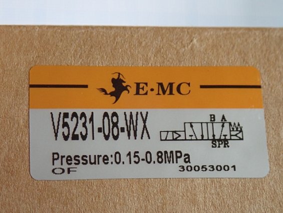 Распределитель E.MC V5231-08-WX без катушки
