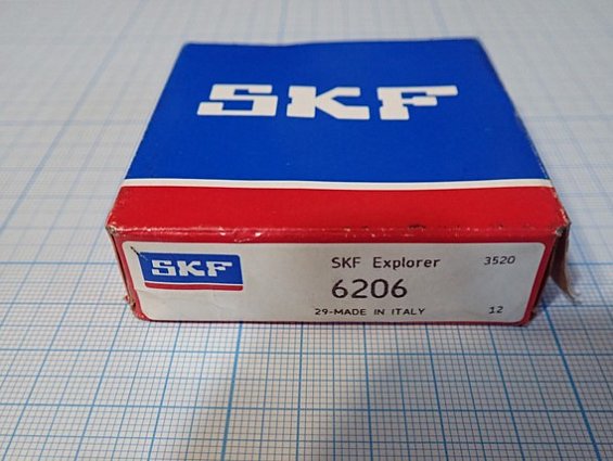 Подшипник 6206 SKF Explorer 29-MADE IN ITALY