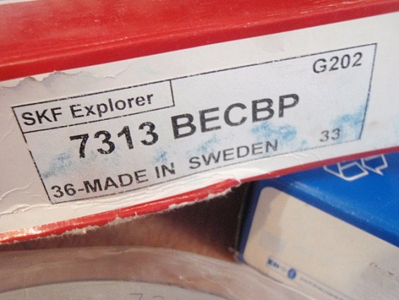 Подшипник 7313 becbp SKF 36-made in sweden