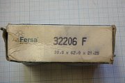 Подшипник 32206F 30,0х62,0х21,25 A&S Fersa TGAR SPAIN наружный ступицы переднего колеса