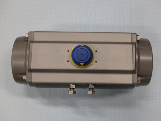 Пневмопривод AIR TORQUE at501U-D-A F10+F12-N-27DS 8bar 624Nm -40C+80C G1/4" двойной квадрат 27мм вес