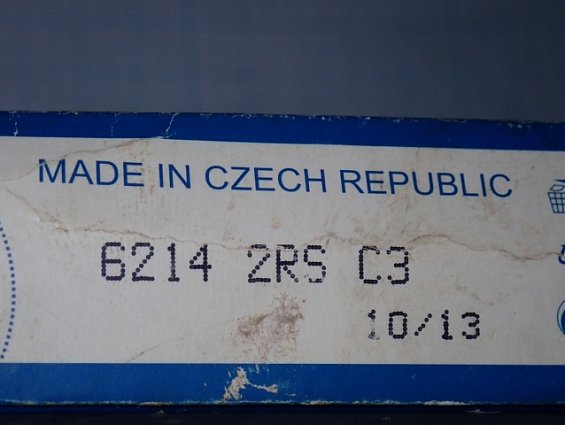 Подшипник ZKL 6214 2RS C3 MADE IN CZECH REPUBLIC