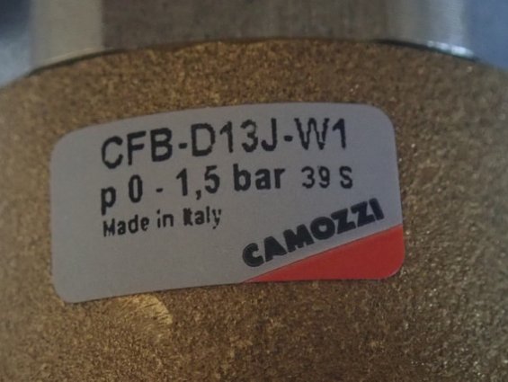 Соленоидный клапан CAMOZZI CFB-D13J-W1+B8E NO 0-1.5bar 220VAC 50Hz