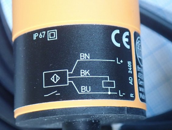 Датчик индуктивный ifm ib5096 ib-3020-bpkg s:20mm nf Ub:10...36VDC Ie:250mA scp ifm electronic gmbh