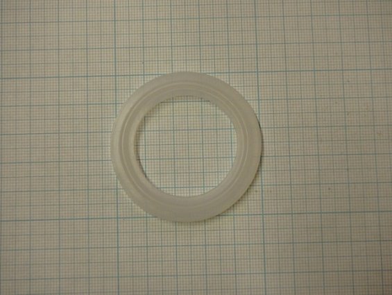 Уплотнение CLAMP DN-1 1/2" SILICON с буртом