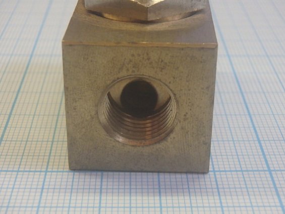 Клапан соленоидный пневматический UNIVER воздушный AF 2500 АВ-0829 Ф4 Ду4мм без катушки