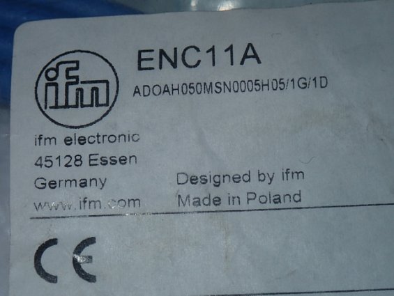 Соединительный кабель с разъемом IFM ENC11A ADOAH050MSN0005H05/1G/1D