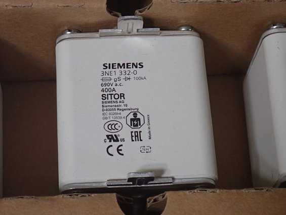 Комплект предохранителей SIEMENS 3NE1 332-0 400A SITOR NH2