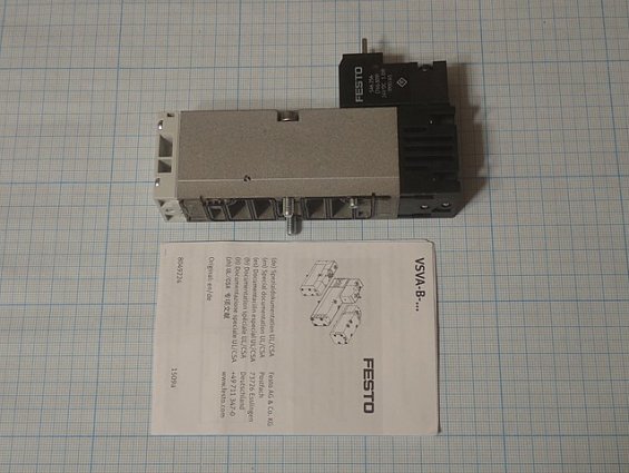 Пневмораспределитель FESTO VSVA-B-M52-MZH-A1-1C1 547080 24vdc 1.8W 546256 746809